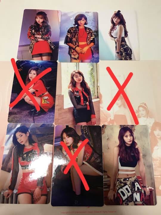 TWICE ファンミーティング トレカ