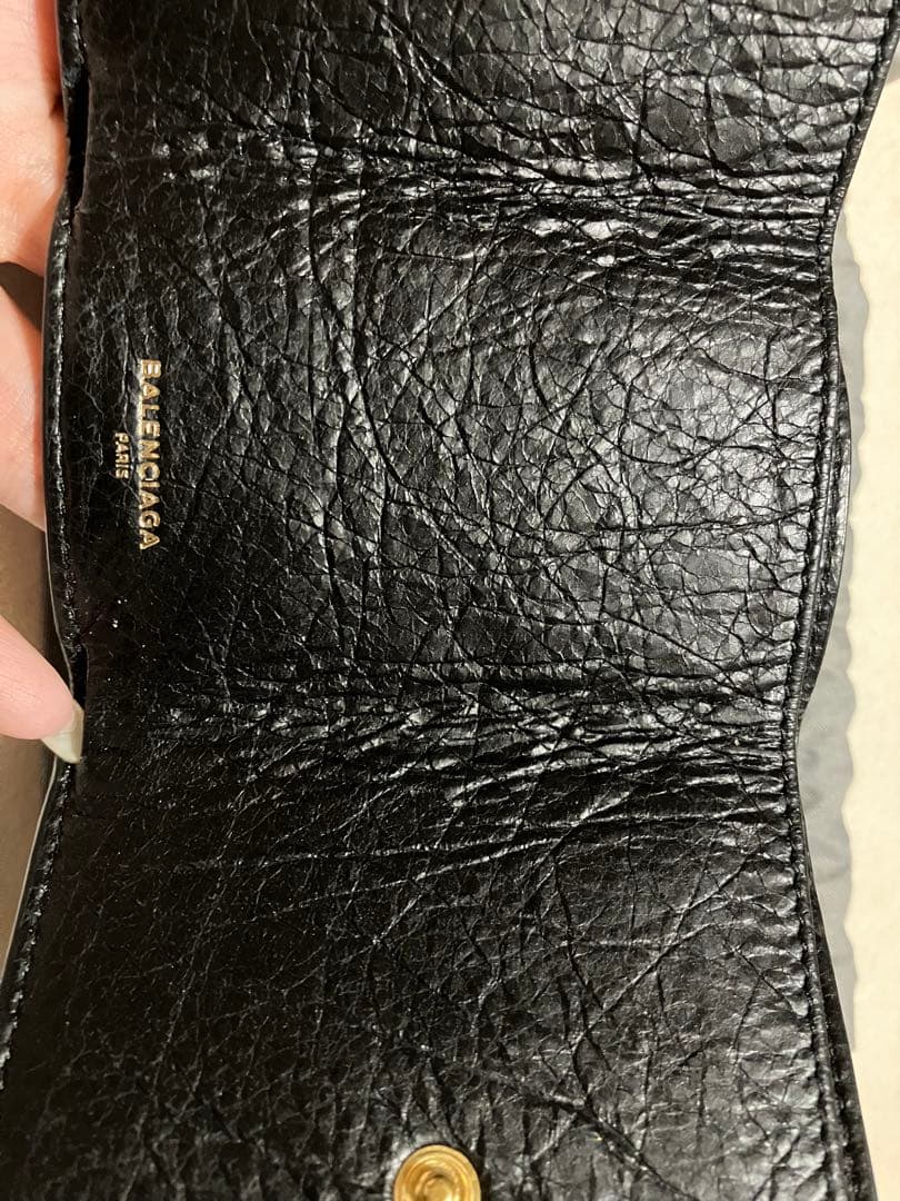 バレンシアガ BALENCIAGA クラシックミニウォレット三つ折り財布