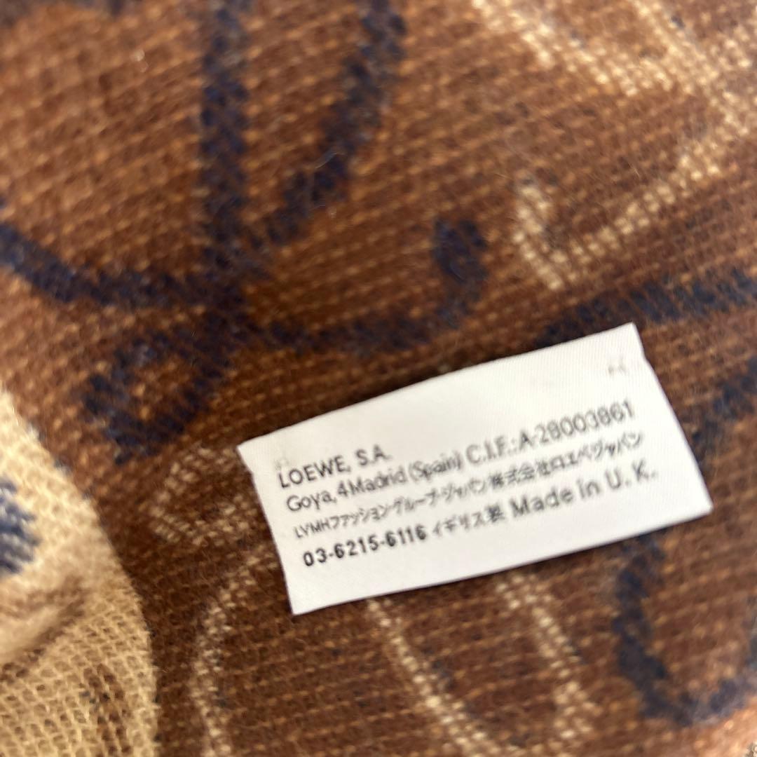 ロエベ LOEWE マフラー メンズ