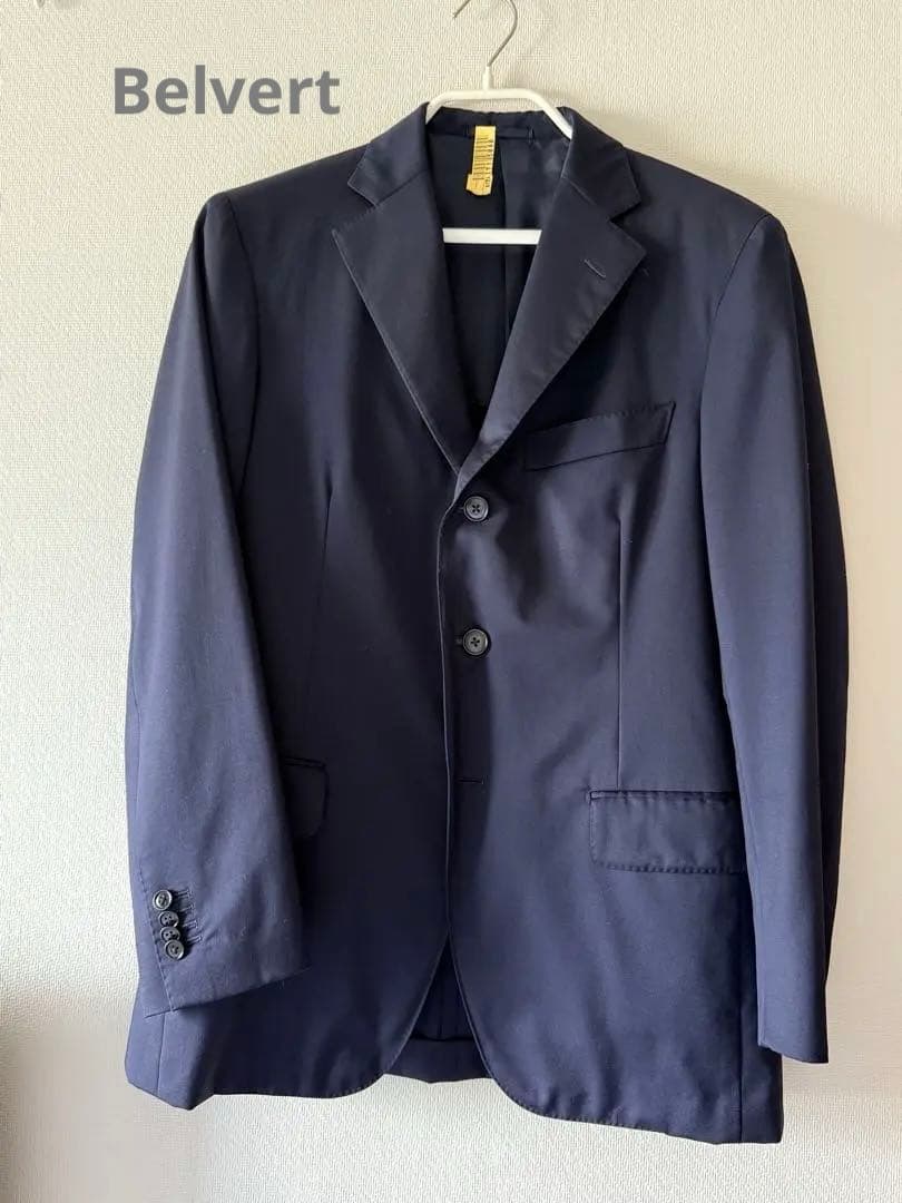 Belvest 【価格交渉可】ネイビー テーラードジャケット