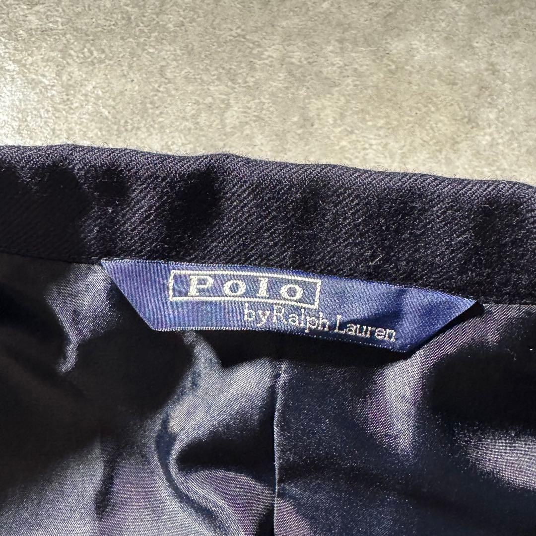polo by ralph lauren 紺ブレ 金ボタン ダブル ジャケット