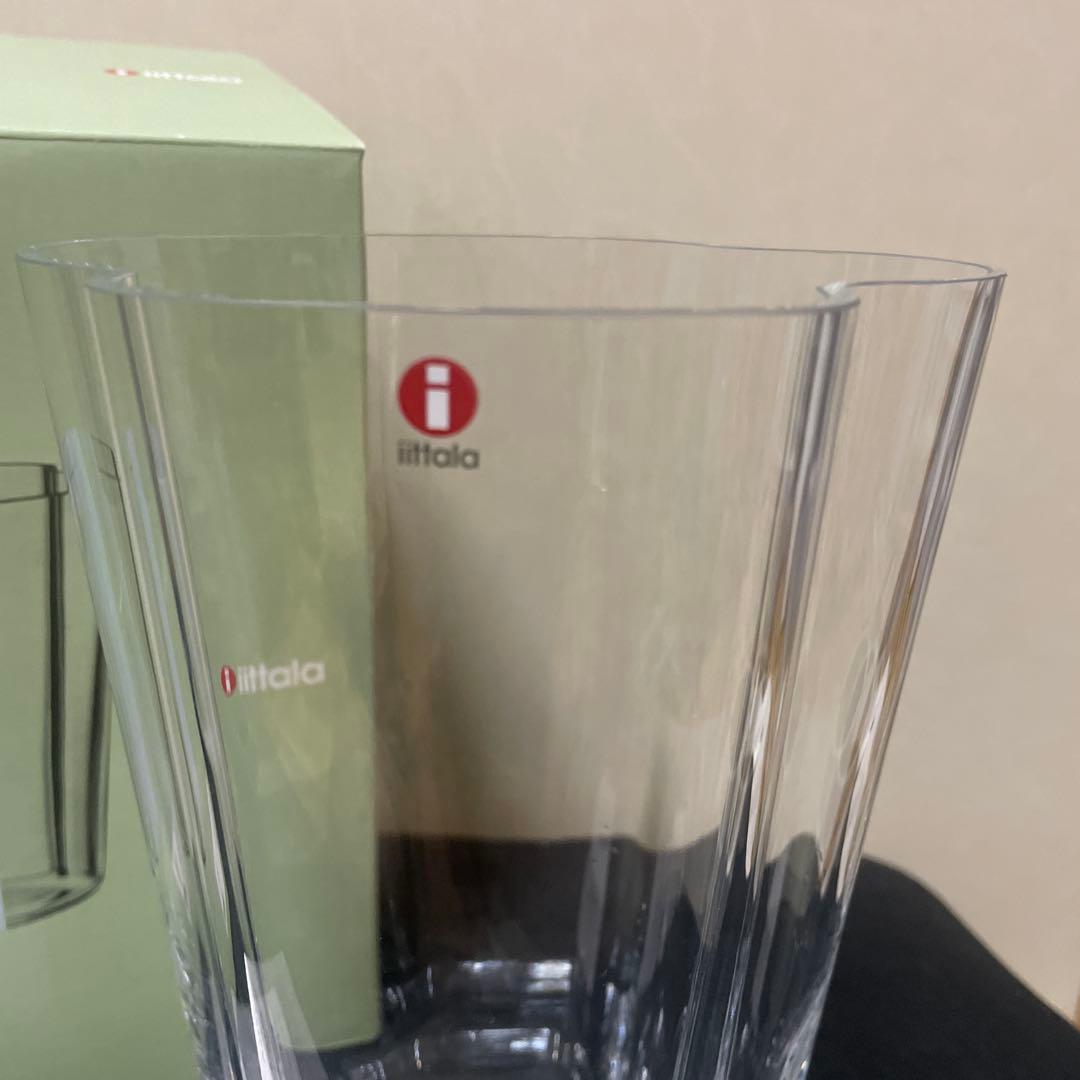  アルヴァ・アアルト フラワーベース 220mm クリア イッタラ