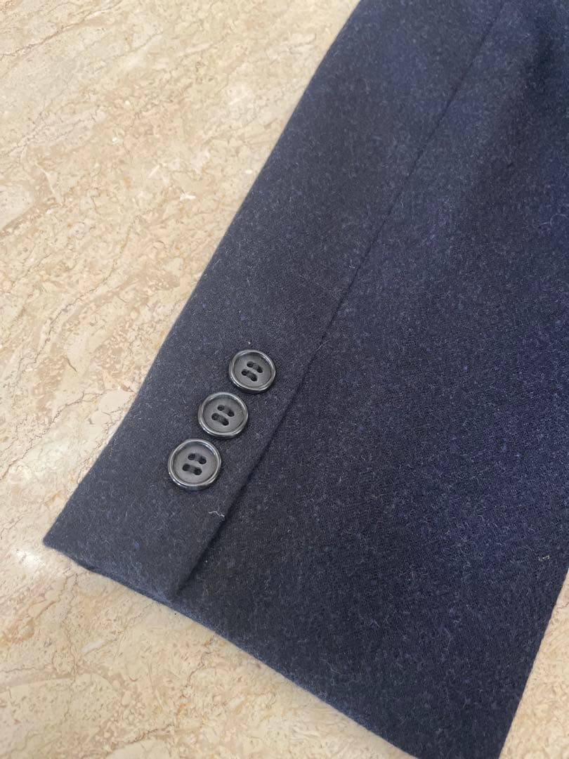 DORMEUIL.ウール濃紺ビジネススーツM〰️L.サイズ