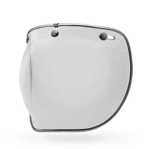 【未開封】BELL カスタム500ビンテージ白＋バブルシールドクリア 2点セット