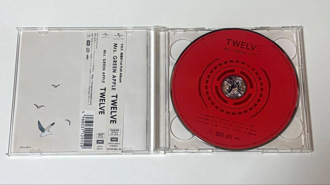 Mrs. GREEN APPLE TWELVE 初回限定盤 帯付き