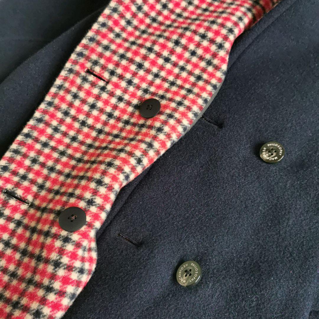 マッキントッシュフィロソフィー　ウールダブルフェイスコート PONTETORTO