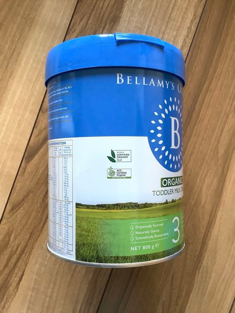 新Bellamy’s ベラミーズ　牛の粉ミルクStep3(12ヶ月頃から) 3缶