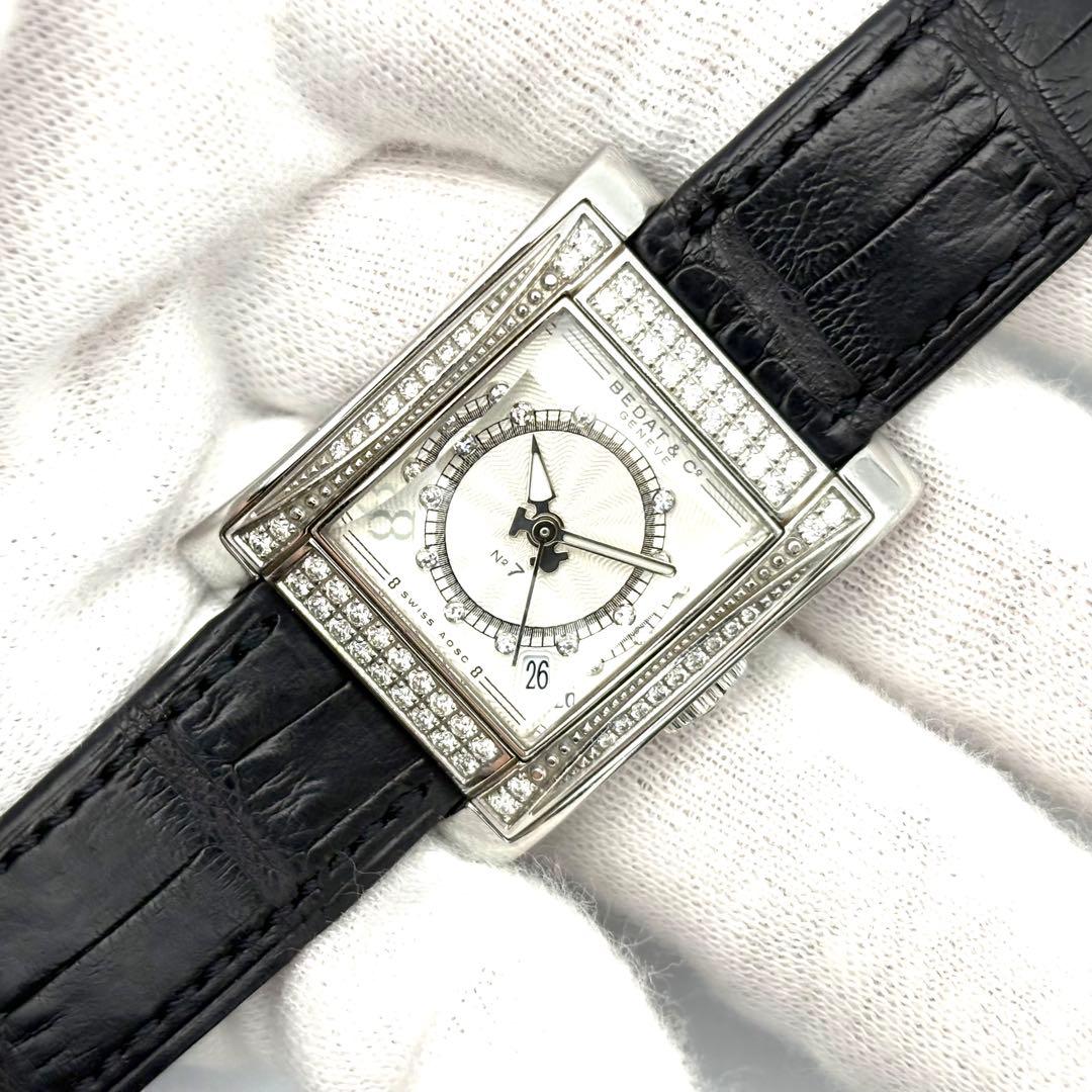 【美品・希少・稼働】ベダ&カンパニー BEDAT&Co 727 自動巻き ダイヤ