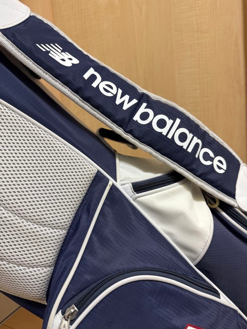 美品★ニューバランス★スタンドキャディバッグ★ゴルフ★ゴルフバッグ★アスリート