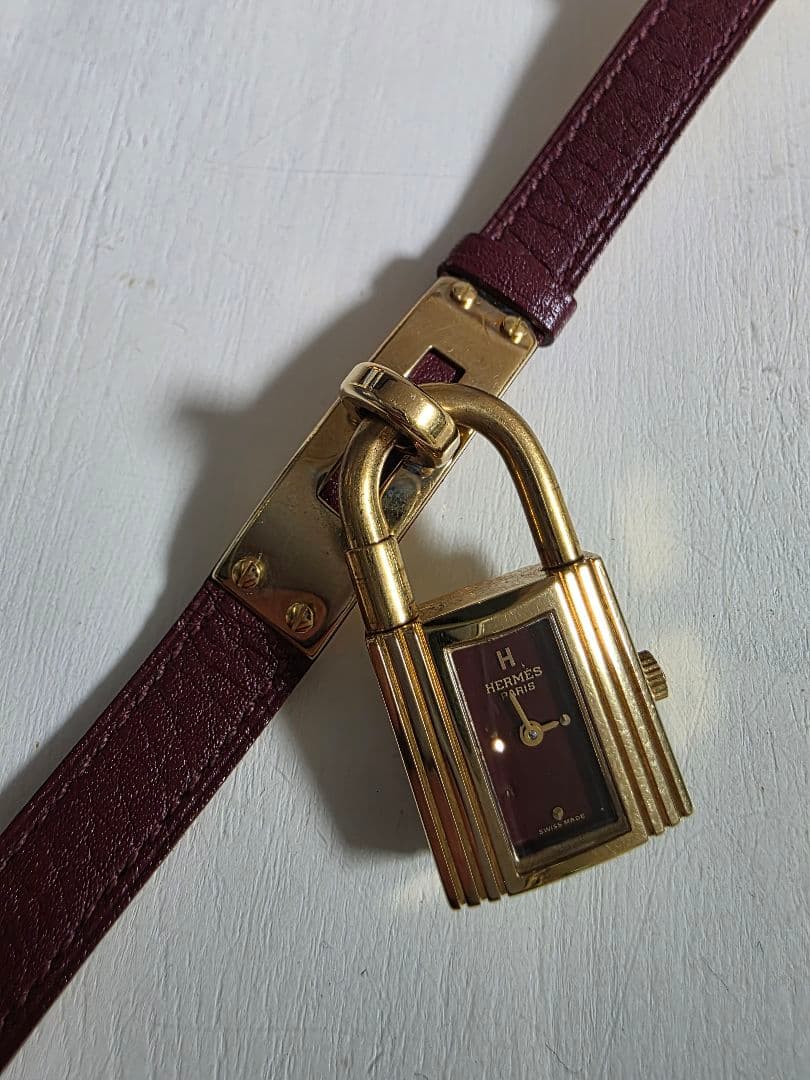 エルメス　HERMES ケリーウォッチ　保証書あり