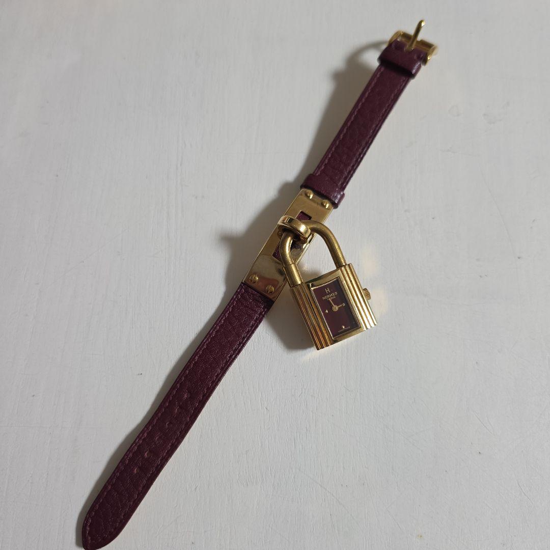 エルメス　HERMES ケリーウォッチ　保証書あり