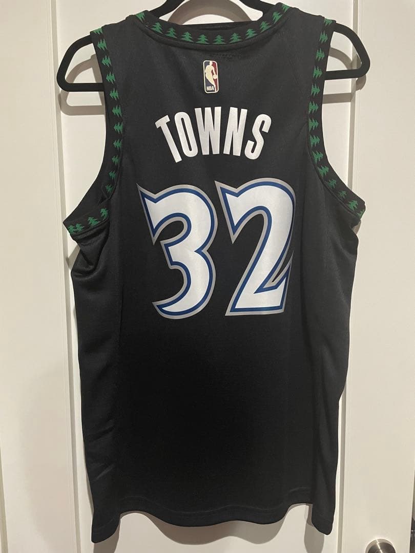 【復刻限定・新品タグ付未着用】 NBA ミネソタティンバーウルブズ タウンズ