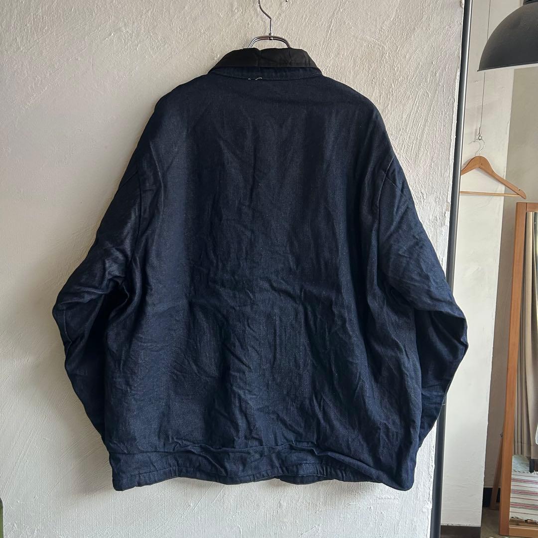 USA BOB BARKER ブランケット付き カバーオール デニムジャケット