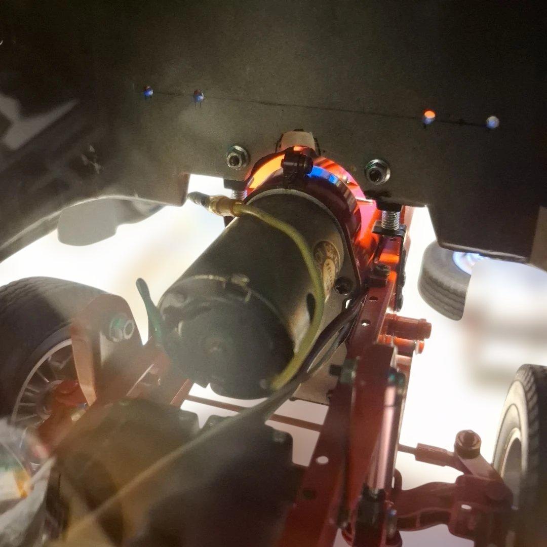 タミヤ1/14 ムネトラ テラヴィ 単車 デコトラ