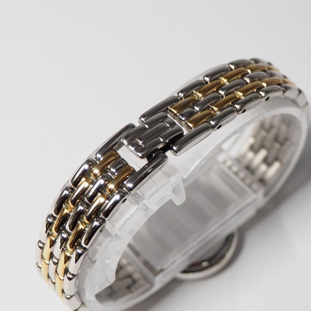 美品 セイコー SEIKO エクセリーヌ 2Pダイヤ シェル 腕時計 F649