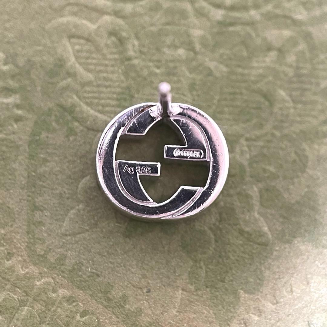 【極美品】グッチ　インターロッキングGGピアス片耳　メンズ/レディース