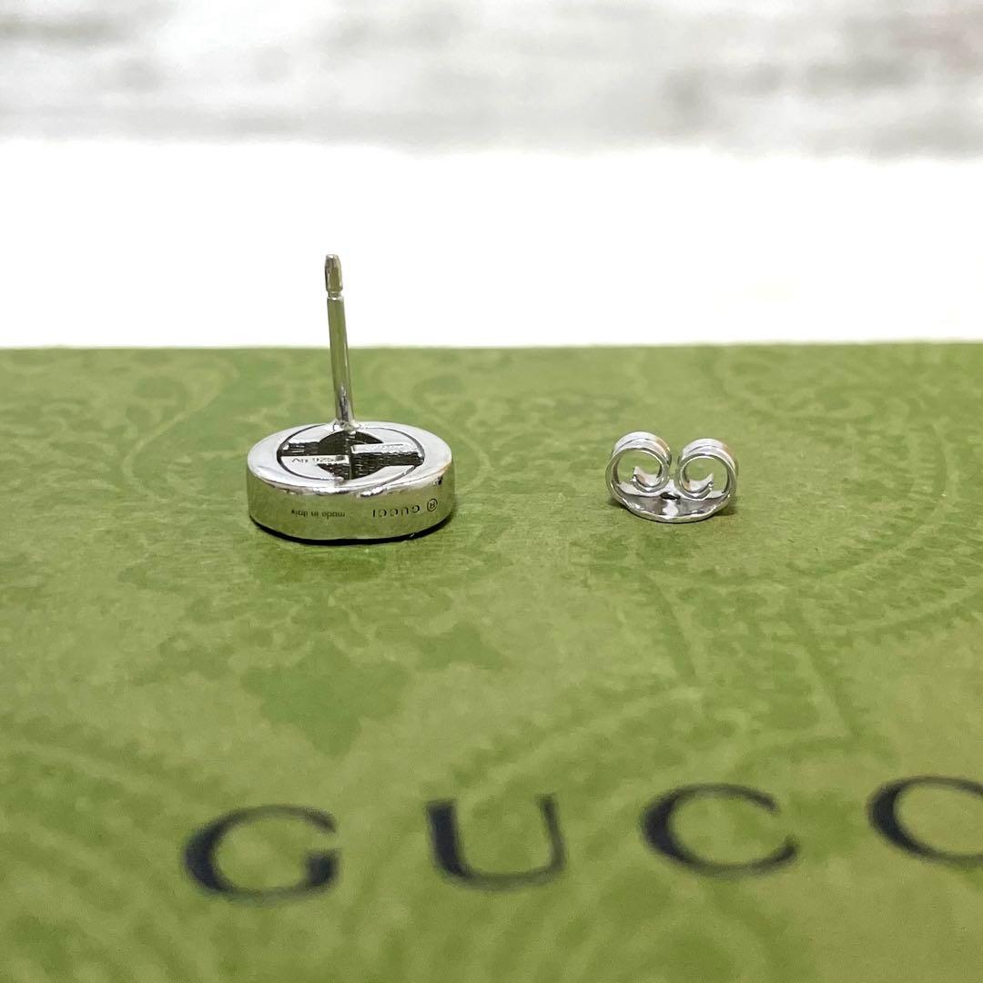 【極美品】グッチ　インターロッキングGGピアス片耳　メンズ/レディース