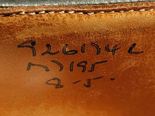 【クルミ506XX】Tricker's M7195 UNION WORKS