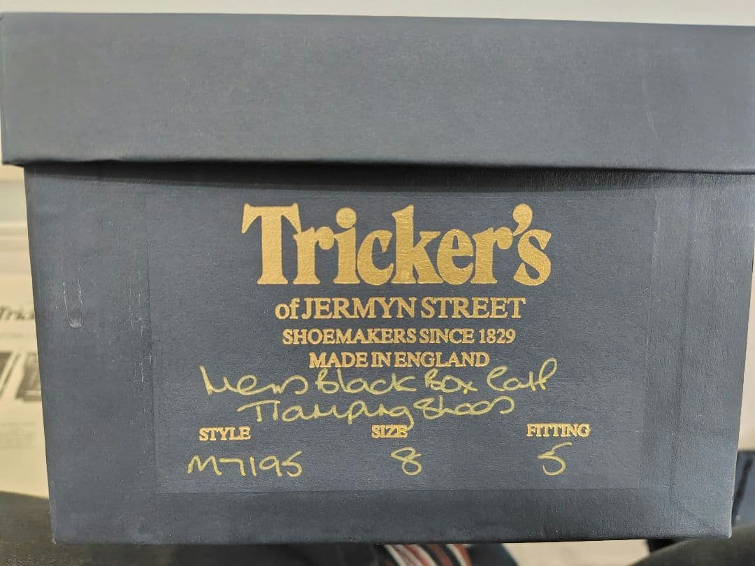 【クルミ506XX】Tricker's M7195 UNION WORKS