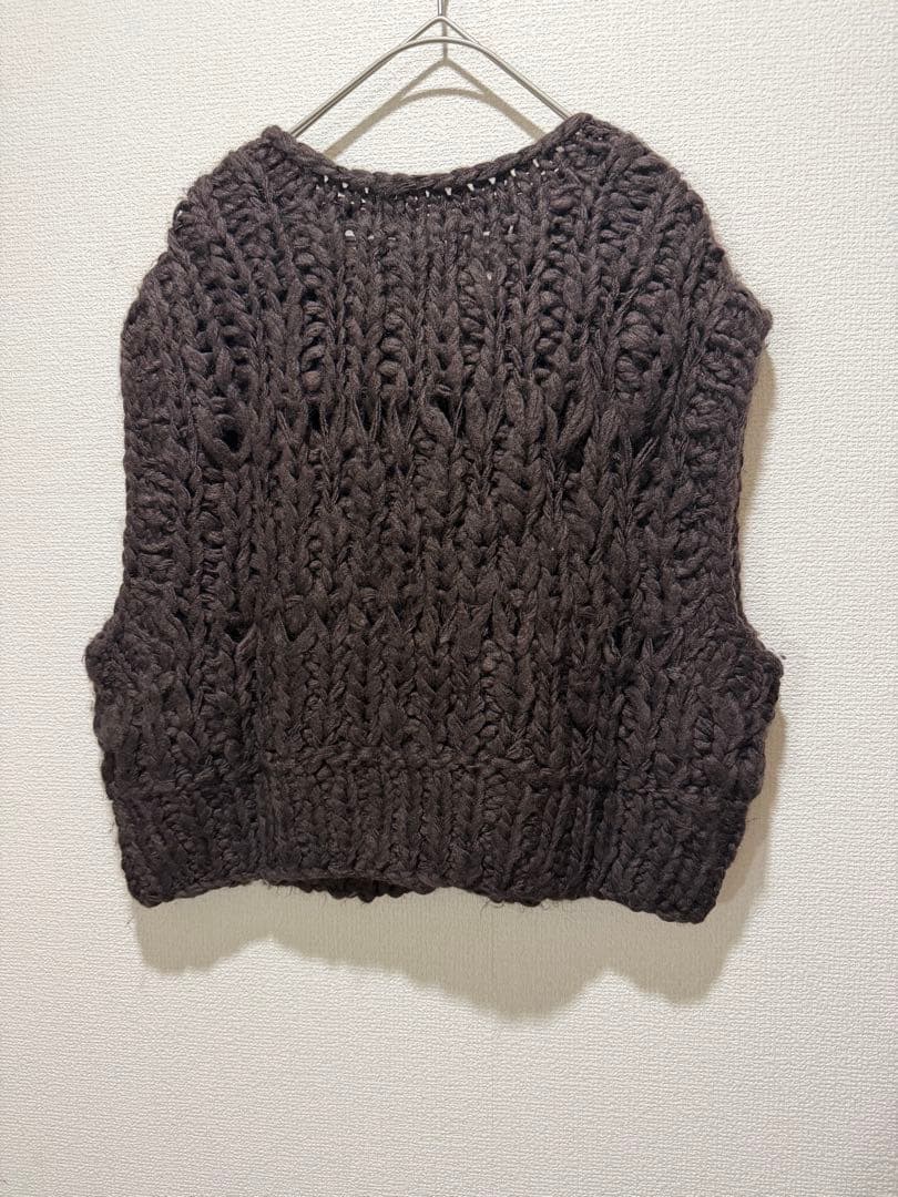 Mix Handknit Vest Slub Knit Pulloverまとめ