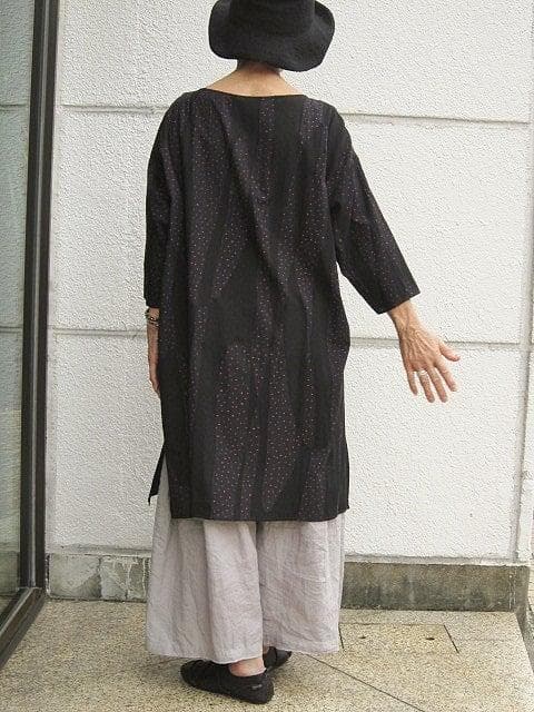 JURGENLEHL ヨーガンレール ポルカドットプリントチュニック