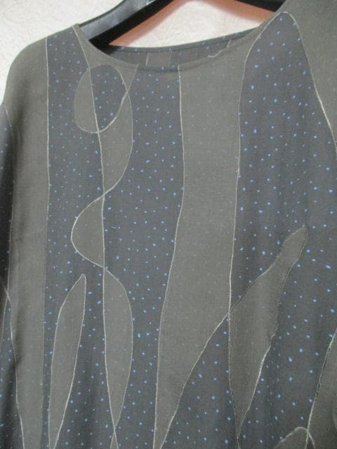 JURGENLEHL ヨーガンレール ポルカドットプリントチュニック