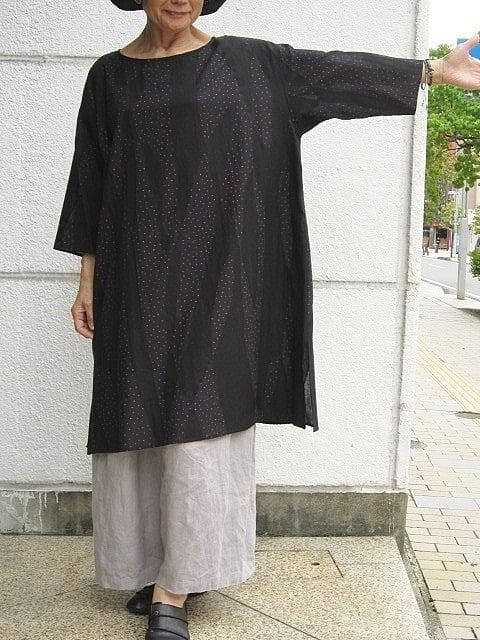 JURGENLEHL ヨーガンレール ポルカドットプリントチュニック