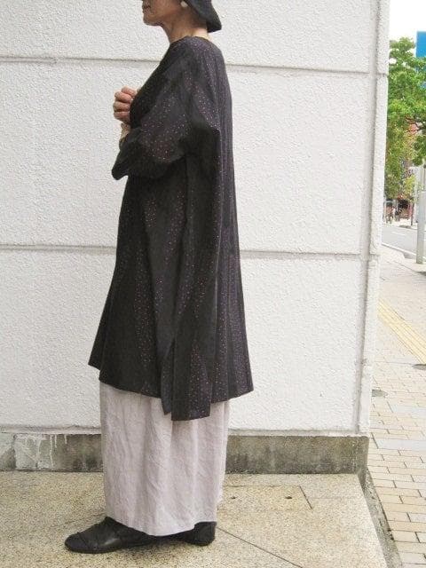 JURGENLEHL ヨーガンレール ポルカドットプリントチュニック