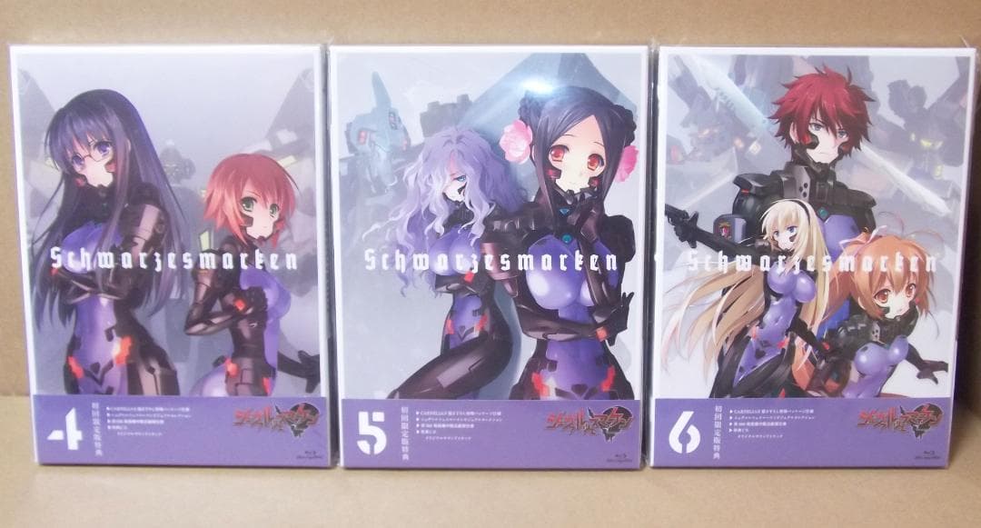 シュヴァルツェスマーケン Blu-ray　全巻セット 初回版1～6 最終値下げ