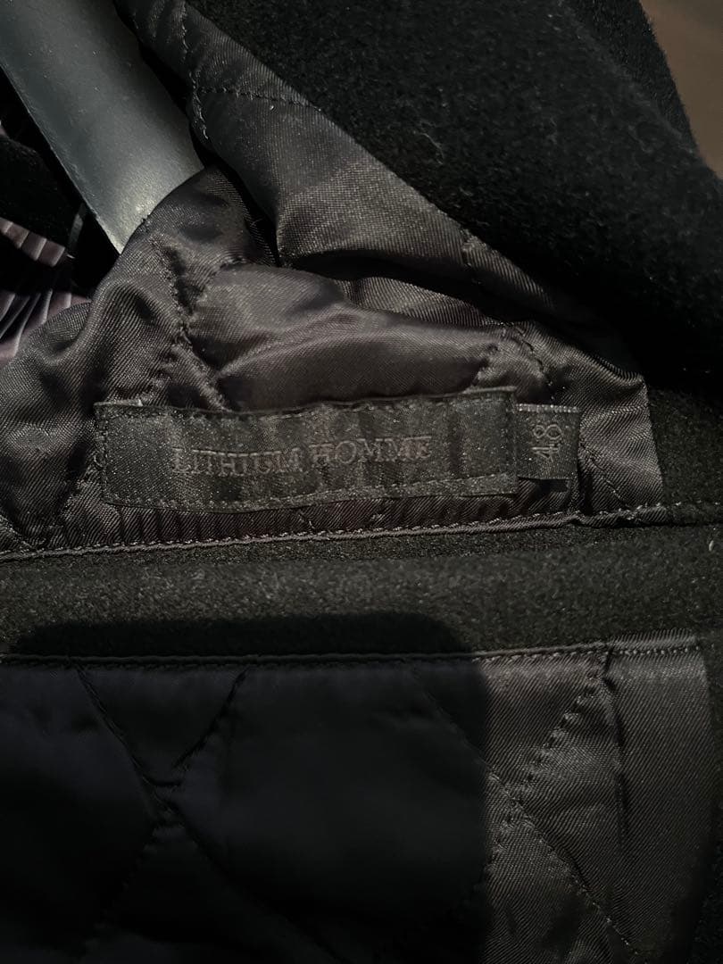 リチウムオム　LITHIUM HOMME定番　Pコート　美品　USED