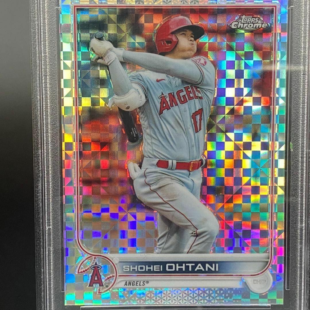 【レア】大谷翔平 2022 TOPPS CHROME★Xーフラクター★PSA10