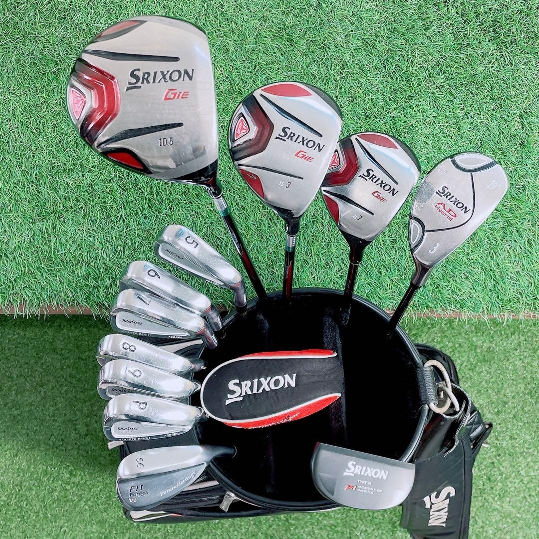 スリクソン　GiE ツアーステージ　ゴルフクラブ　メンズセット　N2069