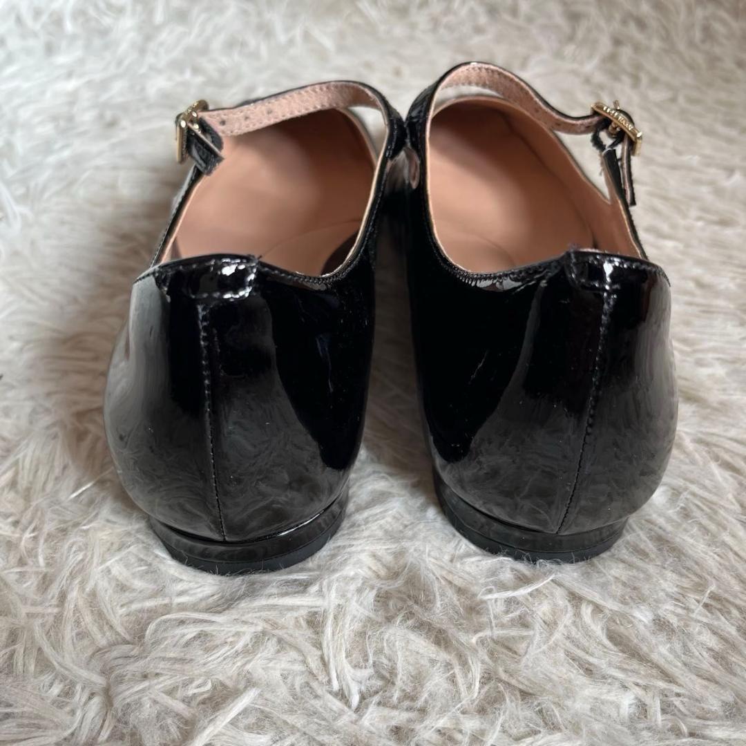 美品コールハーン COLE HAANブリッジ メリージェーン バレエ パテント