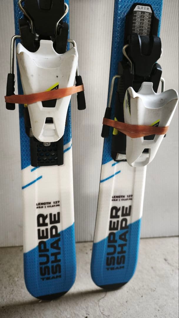HEAD SUPER SHAPE スキー板　127cm　子ども　ジュニア