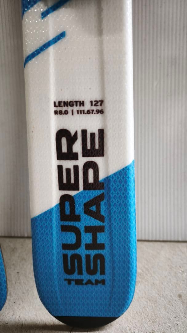 HEAD SUPER SHAPE スキー板　127cm　子ども　ジュニア