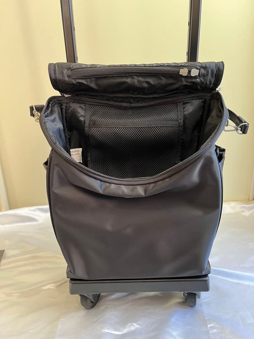 SWANY スワニー キャリーバッグ ジップ トート ブラック