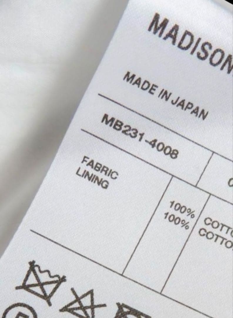 【定価¥108,900】フィット＆フレアワンピース/MADISON BLUE