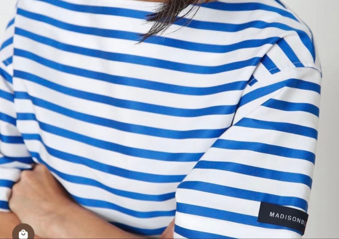 【定価¥108,900】フィット＆フレアワンピース/MADISON BLUE