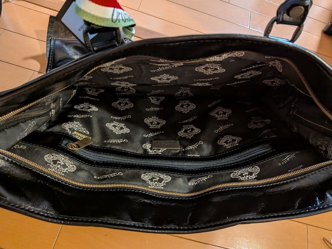 Orobianco　オロビアンコ　2way　バッグ　ブラック