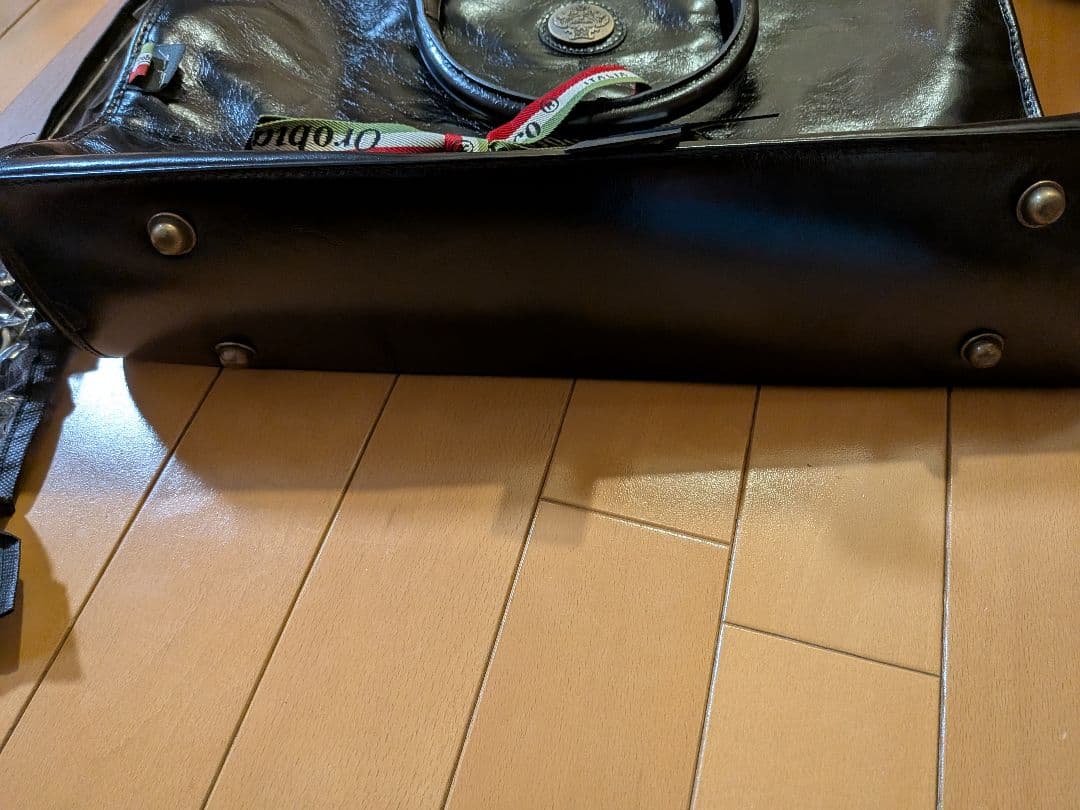 Orobianco　オロビアンコ　2way　バッグ　ブラック