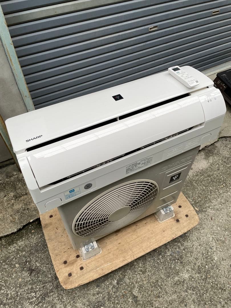 割と綺麗　SHARP 6畳用　プラズマクラスターエアコン　AY-N22TD