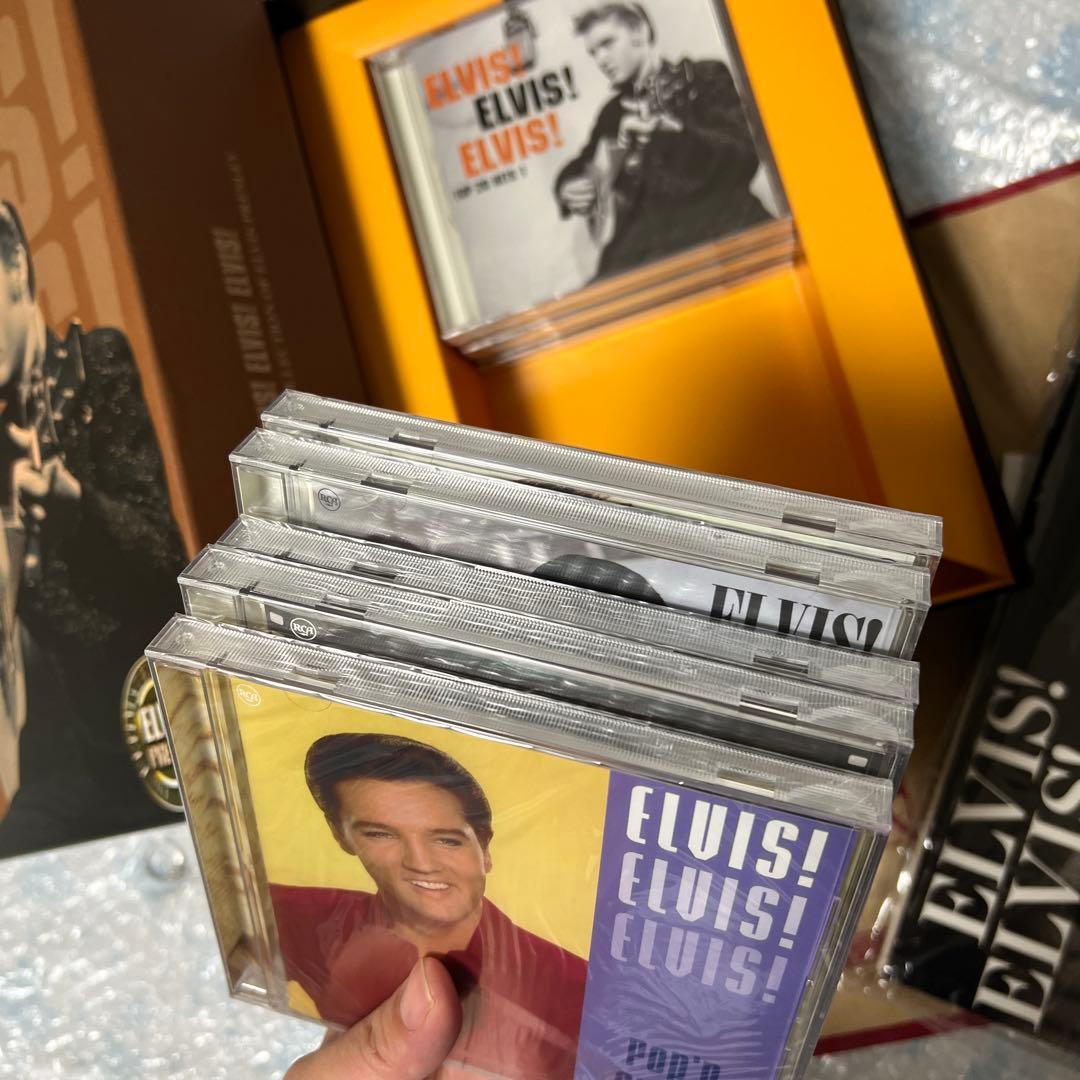 エルビスプレスリー　ELVIS!ELVIS!ELVIS! ユーキャンCD BOX