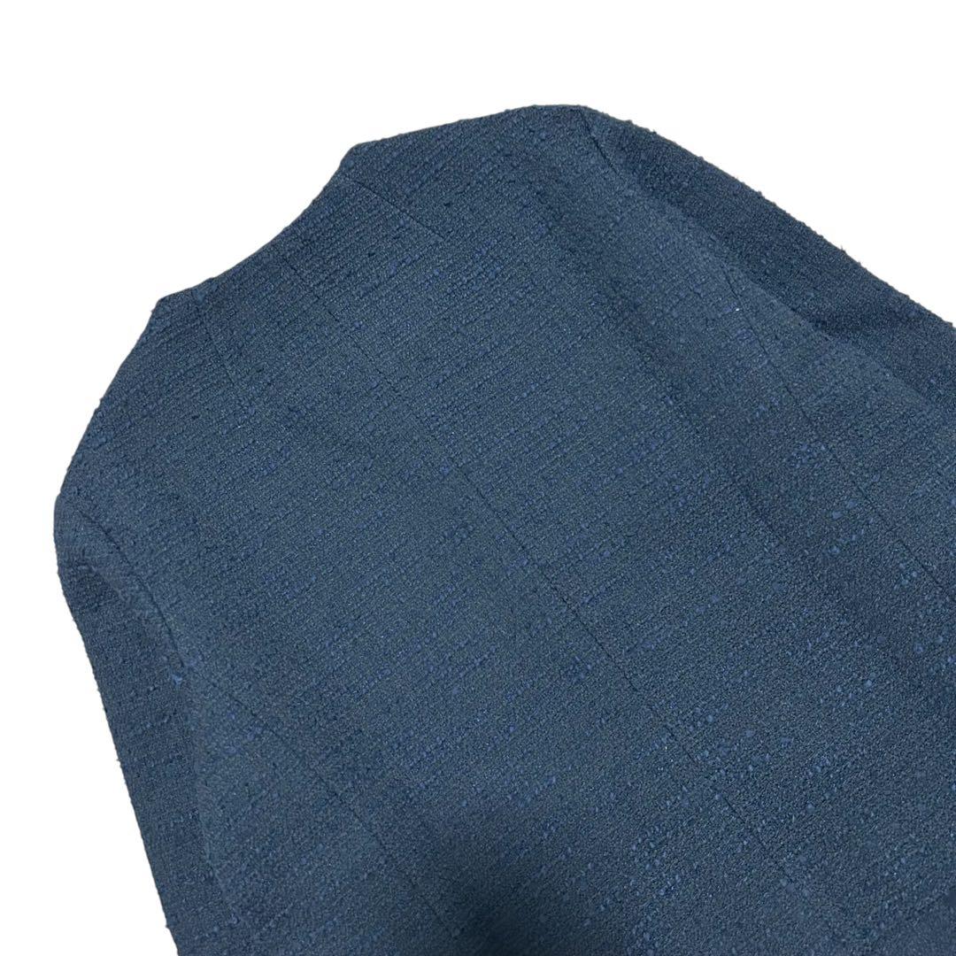 極美品✨デミルクスビームス ツイード ノーカラー ジャケット 40 L