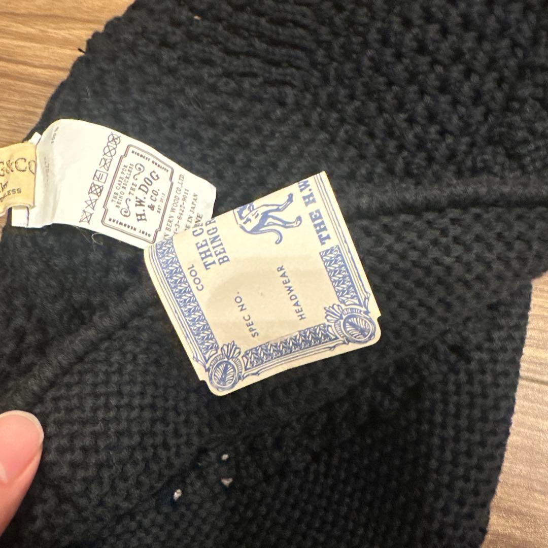 H.W. DOG コットンハット