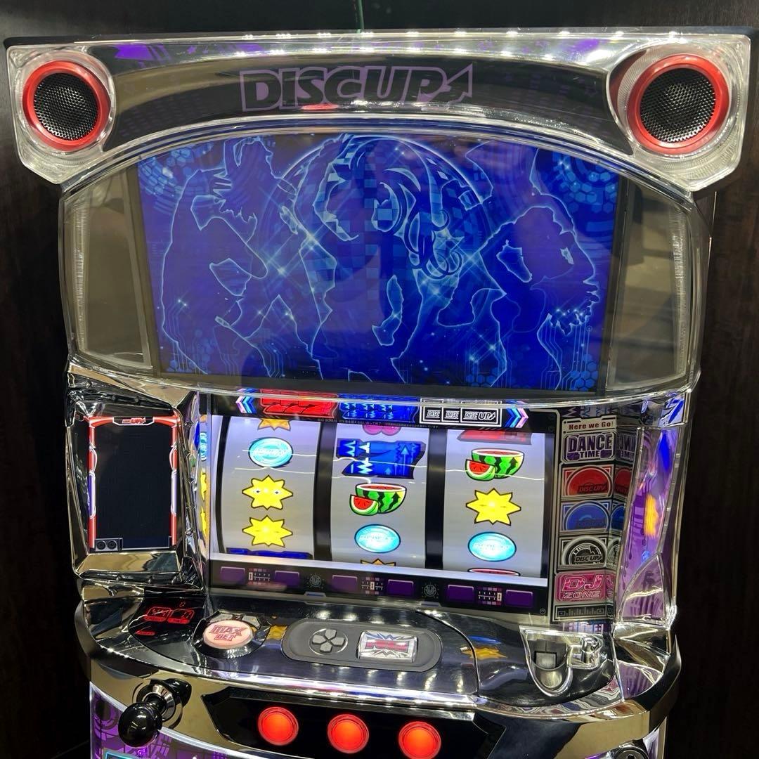 パチスロ「ディスクアップ2」　送料無料 パチスロ実機