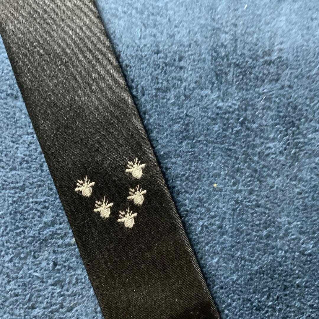 本日限定　Dior homme シルク ブラックネクタイ
