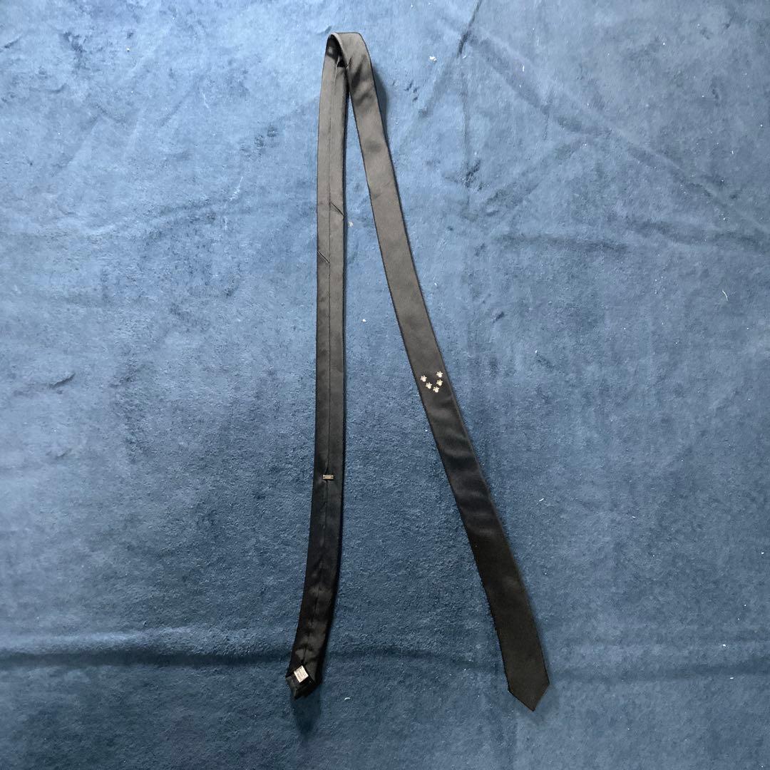 本日限定　Dior homme シルク ブラックネクタイ