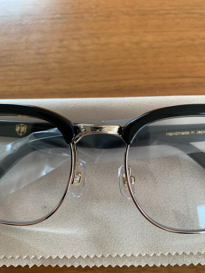 【新品】FOREMOST サングラス フリップアップ ブラックxゴールド 鯖江