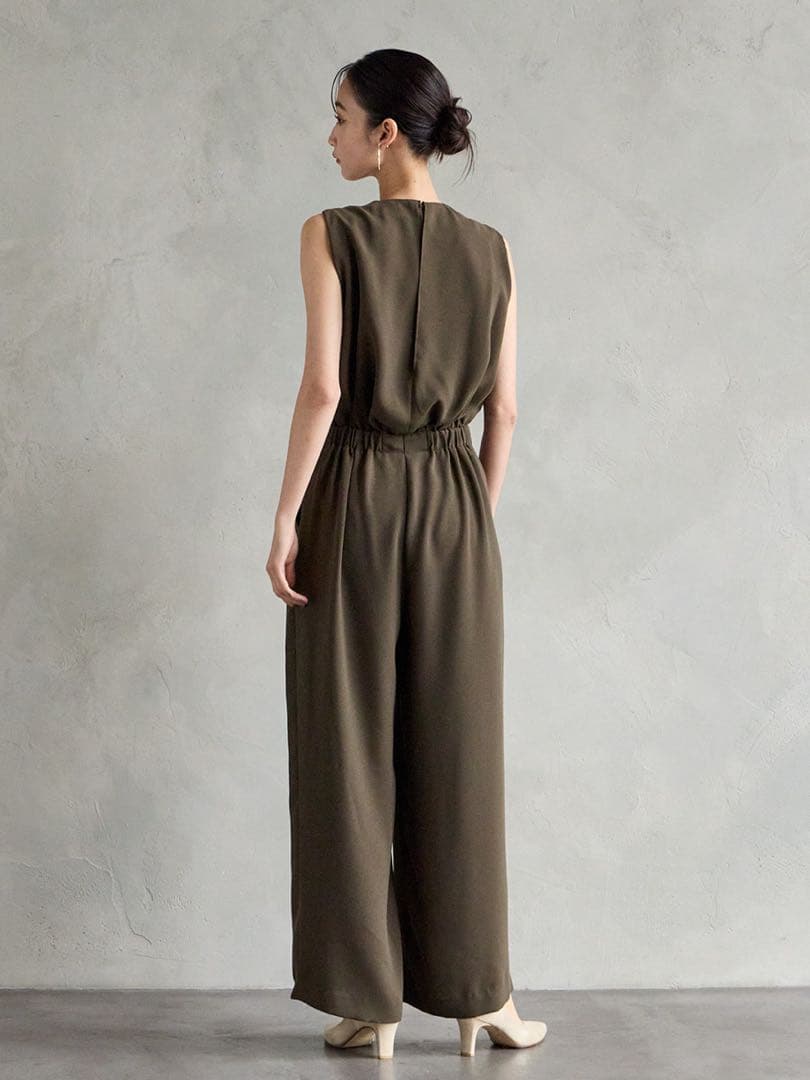 ストレートパンツオールインワン　AIMER