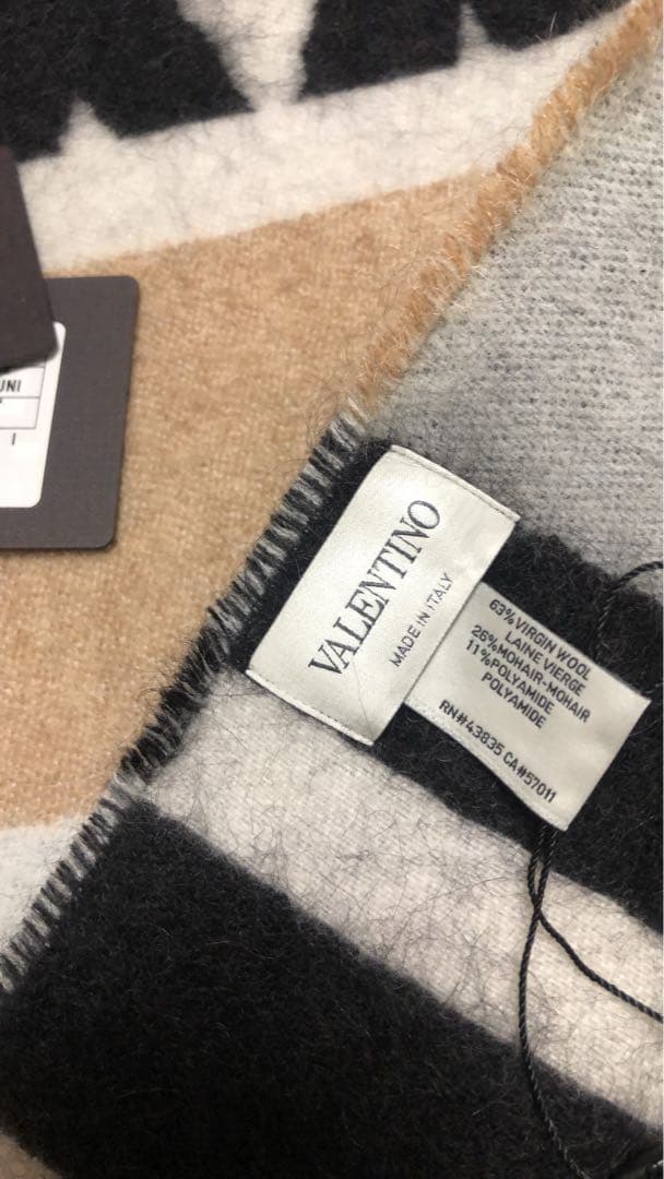 お値下げ VALENTINO ヴァレンティノ メンズマフラー